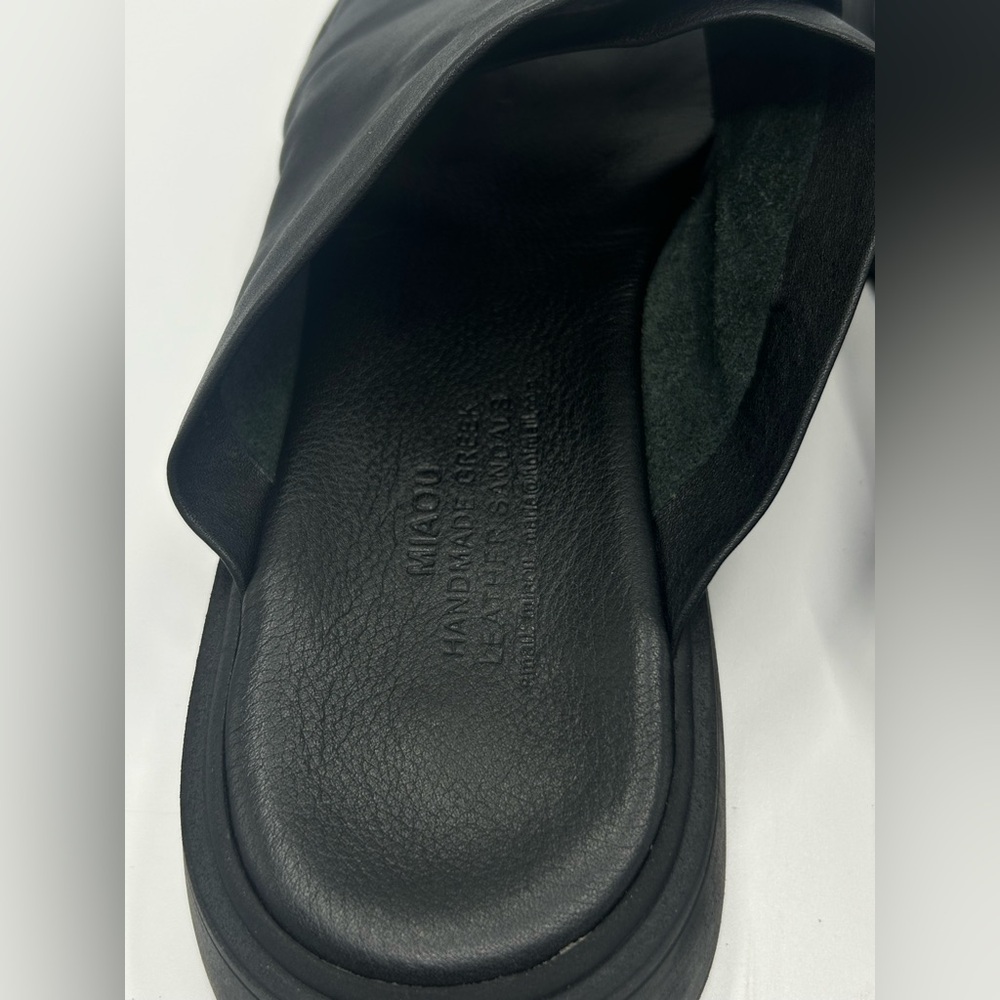 Miaou Women’s Handmade Greek style Leather Sandals, size EU 39, US 9 - Picture 6 of 8